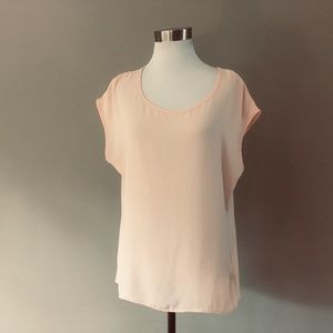Pink Sheer Pullover Love Haight Large